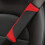 Carbon Fiber Leather Car Seat Belt Shoulder Protector Protective Cover 7