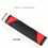 Carbon Fiber Leather Car Seat Belt Shoulder Protector Protective Cover 8