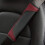 Carbon Fiber Leather Car Seat Belt Shoulder Protector Protective Cover 11
