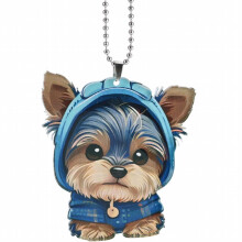 1pc Adorable Dog Car Pendant A Fun and Unique Gift Idea