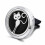 Aromatherapy Locket Car Diffuser Air Freshener Purifier With 10pcs Pads Randomly 2