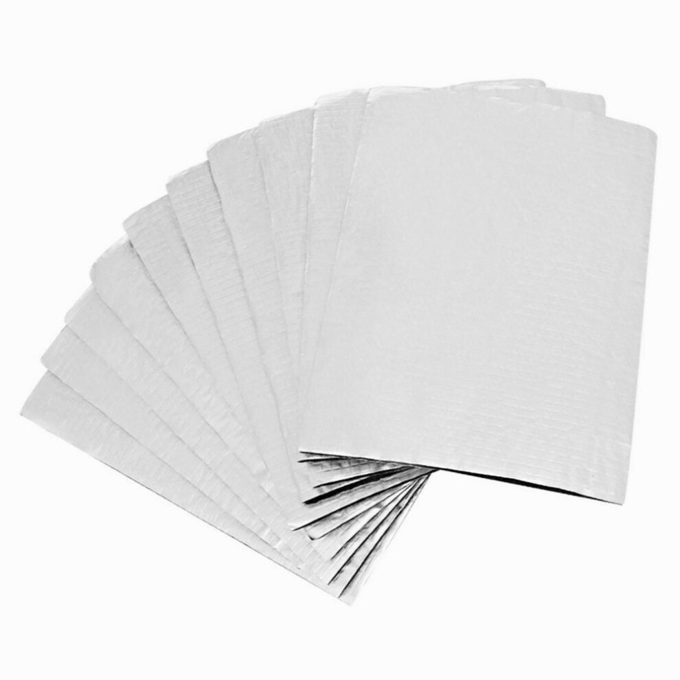10Pcs 9 85Inx7 09In Sound Deadening Damping Mat Car Silent Compact Van Proofing 5Mm Caravans Motorhomes 885677460803