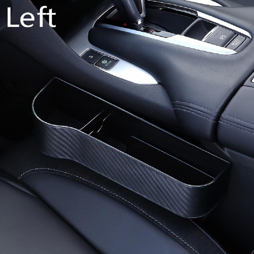 1Pc Car Seat Gaps Filler Organizer Multifunctional Car Seat Key Holder Passenger Driver Front Seat Side Storage Box With Cup Holder 885677461688