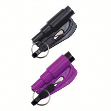 Two Packs Purple Mini Safety Hammer Car Safety Hammer Portable Lifesaving Hammer Window Breaker