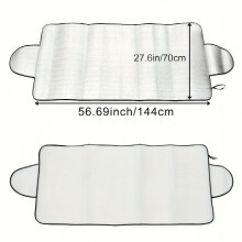 Front end Wind Glass Snow Shield Sunscreen Heat Insulation