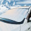 Front end Wind Glass Snow Shield Sunscreen Heat Insulation 5