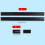 4pcs set Car Fire Extinguisher Fixing Belts 4