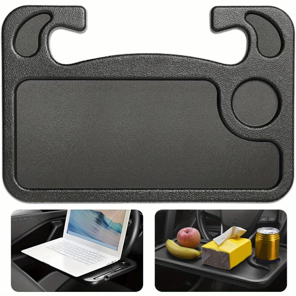 Multifunctional Car Steering Wheel Table Tray Table Car Portable Dining Table Laptop Stand Tablet Computer Table Eating And Working In The Car 885677462227