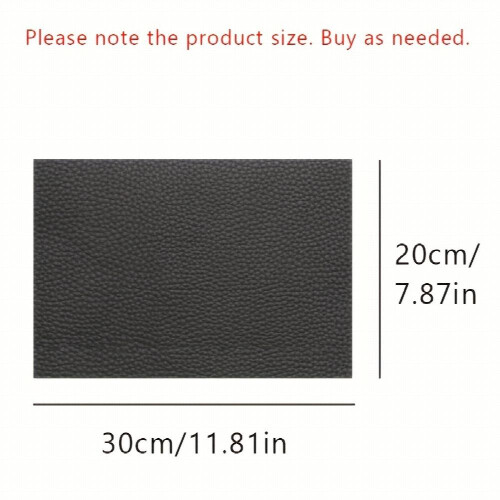 1pc 20 Car Seat Patch Patch Self adhesive Faux Leather Patch 1