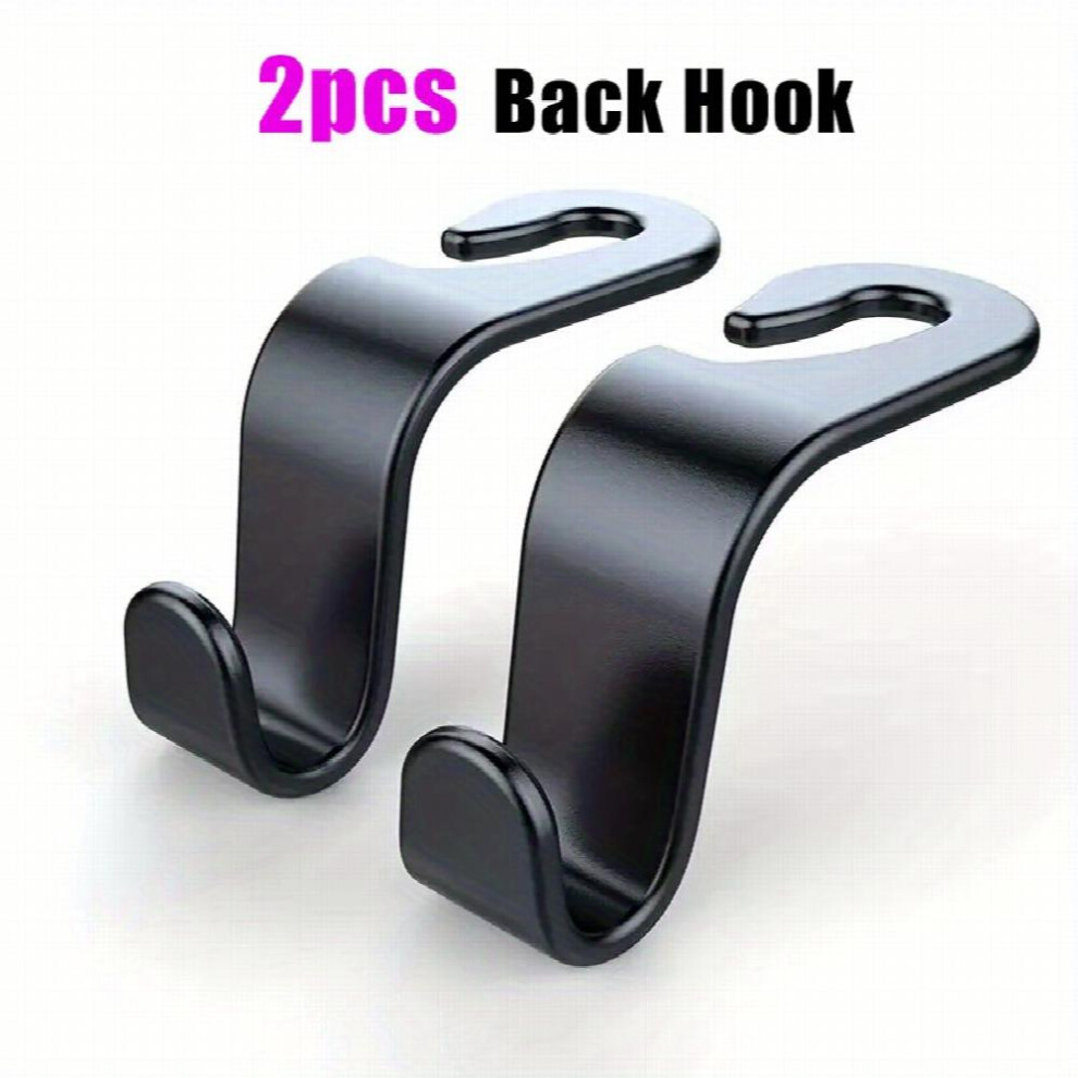 2 Pcs Auto Seat Headrest Hook Storage Hanger Car Vehicle Back Seat Organizer Holder For Bag 885677462876