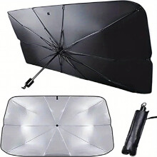Car Windshield Sun Visor UV And Heat Sun Visor Protector Foldable Reflector Windshield Sun Umbrella Easy To Store And Use