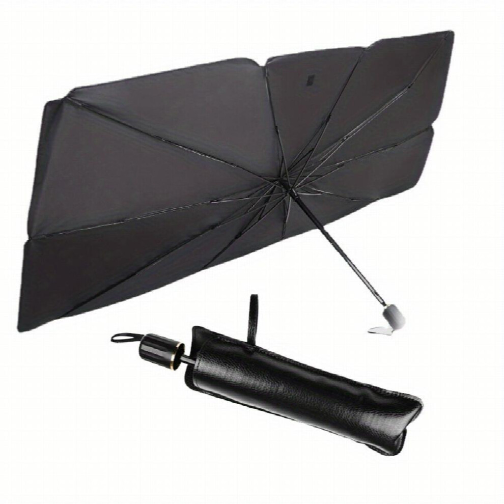 Keep In The Summer Heat 1Pc Universal Car Front Windshield Sunshade Foldable Car Interior Insulation Umbrella 885677463477