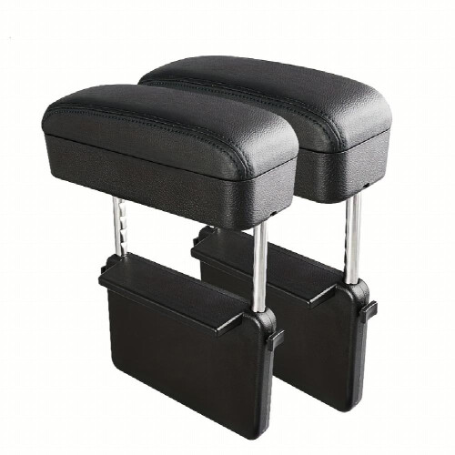 Car Armrest Box Elbow Rest Pad Arm Rest Extender Universal Console Storage Organizer Adjustable Height Elbow Support 1