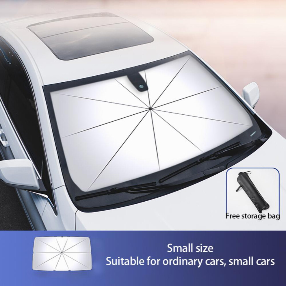 Car Sunshade Umbrella Car Front Sunshade Curtain Windshield Cover Window Sunscreen Heat Insulation Parking Use 885677463637