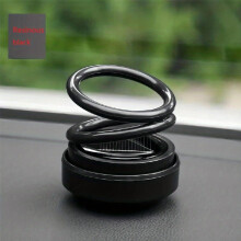 Car Car Suspension Rotating Double Ring Aromatherapy Solar Aromatherapy Car Ornament