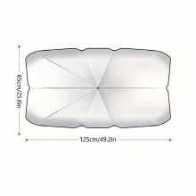 Car Windshield Sun Shade Foldable Cover UV Block Car Front Window Heat Insulation Protection For Auto Trucks Cars