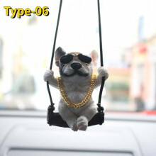 Adorable Bulldog Car Accessory Perfect Birthday Gift for Anime Fans