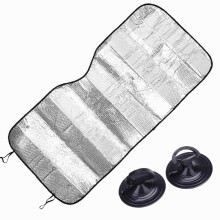 Protect Your Car from UV Rays with this Foldable Aluminum Foil Windshield Sunshade