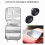 Protect Your Car from UV Rays with this Foldable Aluminum Foil Windshield Sunshade 5