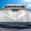 Protect Your Car from UV Rays with this Foldable Aluminum Foil Windshield Sunshade 7