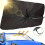 Keep Your Car & Protected With Our Foldable Car Windshield Sunshade Fits All Sizes 7