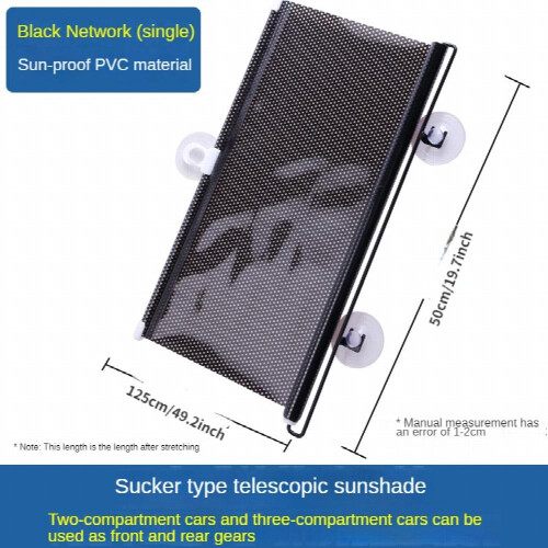 Stay And Protected With This Automated Suction Cup Car Sunshade