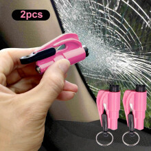 2 Packs Car Safety Hammer Car Spring Type Escape Hammer Window Breaker