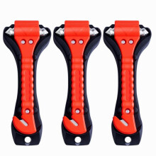 3pcs Car Emergency Escape Tool safety Hammer With Seat Belt Cutter Window Glass Breaker