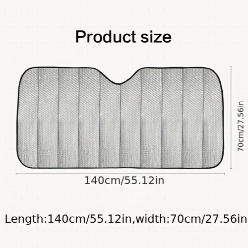 Keep Your Car & Protected Summer Car Sunshade Sunscreen Heat Insulation 2