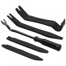 5Pcs Auto Trim Removal Tool Kit No Scratch Plastic Pry Tool Kit Interior Door Panel Clip Fastener Removal Set For Vehicle