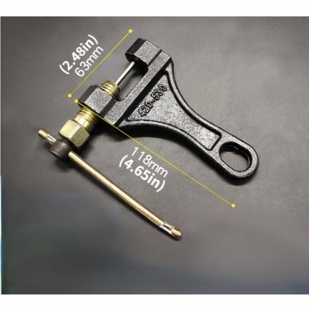 1Set Motorcycle Chain Breaker Link Removal Splitter Motor Chain Cutter Riveting Tool 420 530 885677467000