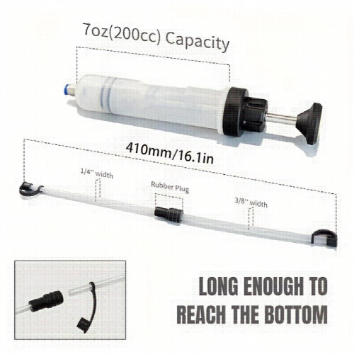 Brake Replacement Tool Pump Manual Change Syringe Oiler Machine Car Brake Fluid Replenishment Tool 2