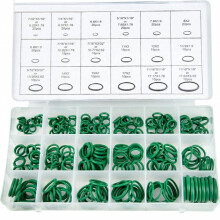 270Pcs 18 Sizes Universal Car Air Conditioning O Rings Car Auto Repair Tools Rubber Air Conditioning Refrigerant Ring Set