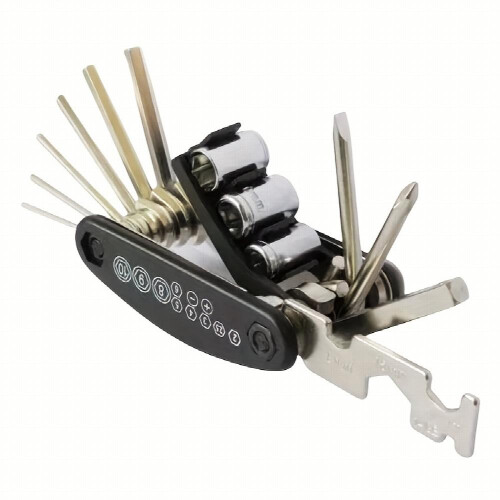 Portable purpose Tools purpose Folding Screwdriver Motorcycle Bicycle Repair Tools Hexagonal Wrench Pocket Tool 1