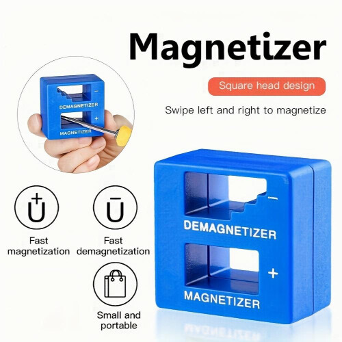 1pc High Magnetizer Demagnetizer Tool Screwdriver Magnetic Pick Up Tool Screwdriver 1