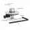 Rotary Protractor 2 54 5 08cm 360 Torque Wrench Ratchet Protractor Angle Measuring Device 3