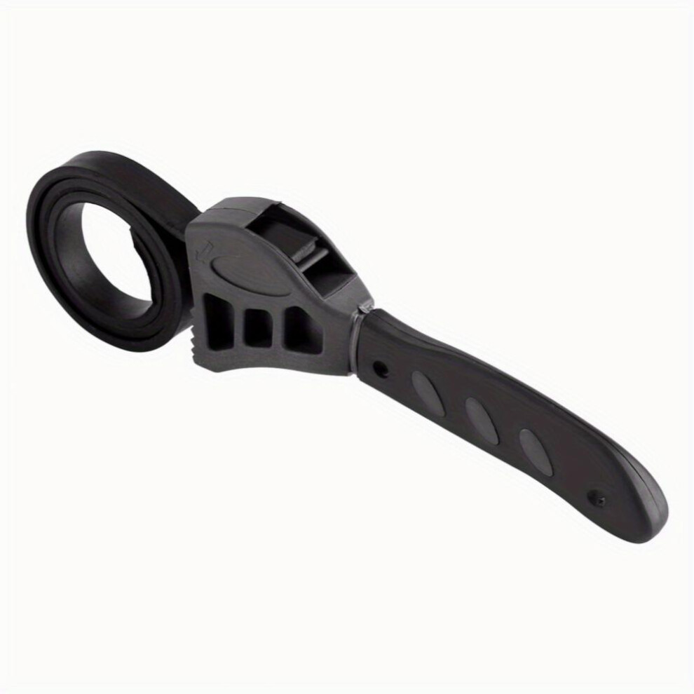 Functional Rubber Belt Wrench Adjustable Bottle Opener Auto Filter Car Repair Spanner Hand Tools 885677487305