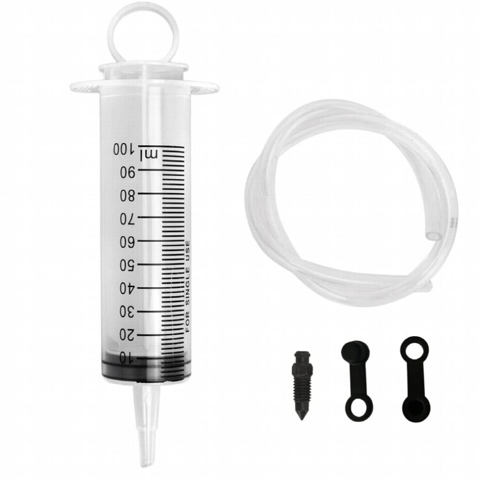 100Ml Motorcycle Hydraulic Disc Brake Bleed Kit Bleed Brake Easily & Quickly With This Professional Bleeder Tool Kit 885677487466