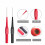 10pcs Multimeter Test Probe Back Probes Insulation Piercing Needles With 4mm Socket Acupuncture Car Tool Kit 30V 6