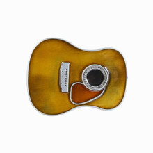 Creative Violin Shaped Belt Buckle Casual Western Cowboy Belt Buckle Belts Accessories For Men