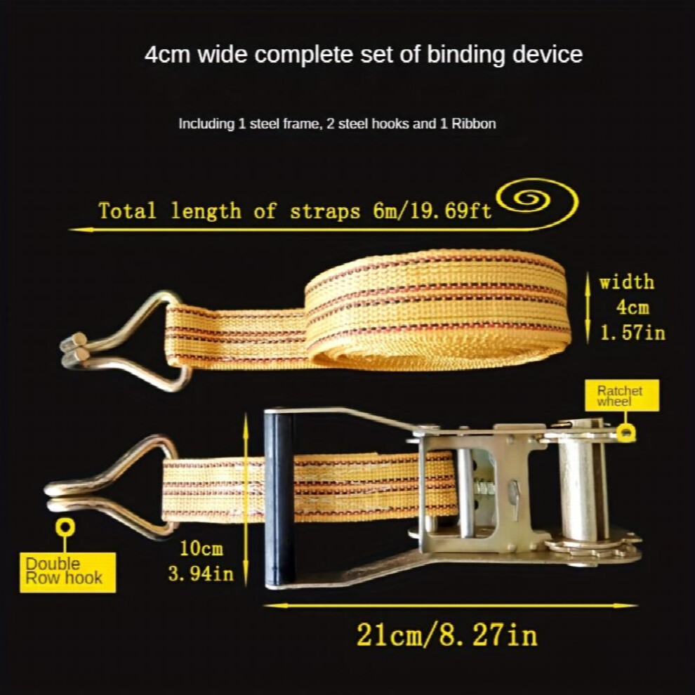Retractor Euphroe Cargo Bundling Belt Tightener Self Locking Rope Tightener Cargo Binding Device Ratchet Tensioner Belt Truck 885677488135