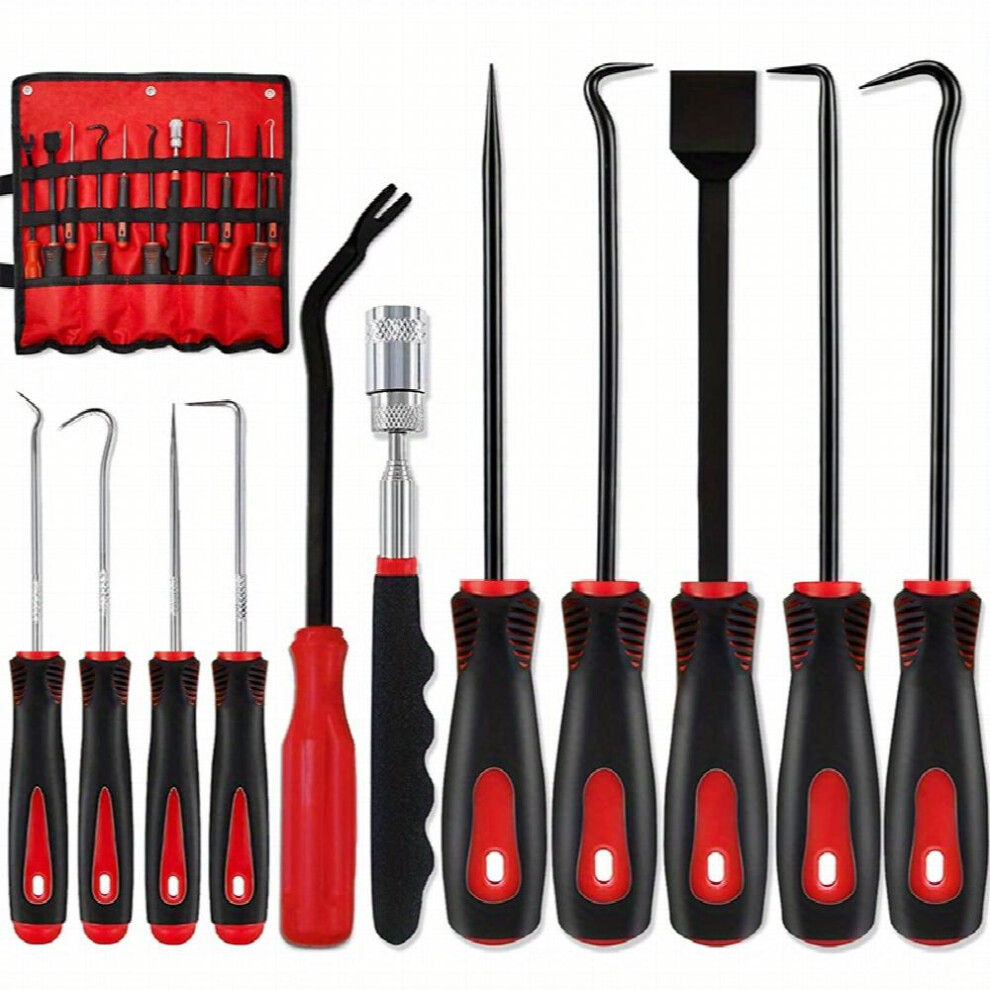 11Pcs Precision Pick & Hook Set With Scraper For Remove Automotive Electronics Maintenance Hoses Gasket Hand Pick Up Tools 885677488357