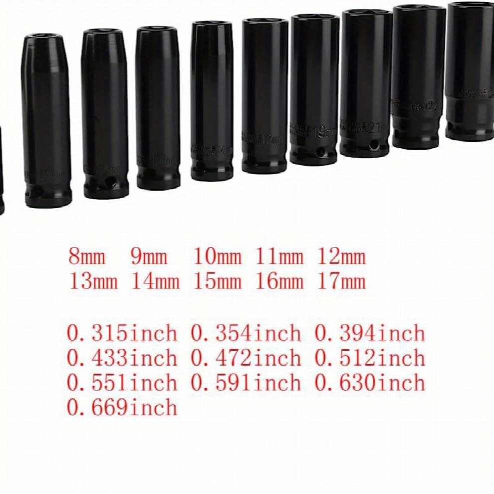 10Pcs Mechanic Tool Set Auto Workshop Repair Kit Socket Box 885677489026