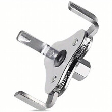 Universal Filter Wrench 3 Jaw Adjustable Filter Removal Tool For Removing Filters From Diameters 2 1 2 Inch To 4 5 Inch Fit For Cars