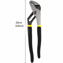 Generies Brands Straight Jaw Tongue And Groove Pliers Water Pump Pliers Groove Joint Pliers Carbon Steel High Visibility Handle 25 4 Cm