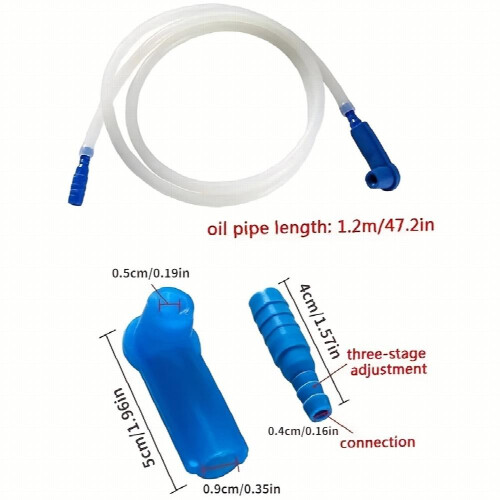 Pneumatic Brake Replacement Machine Accessories Brake Bottle Suction Pipe Hose 1