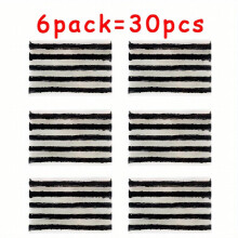 Car Motorcycle Cold Repair Vacuum Tire Tire Repair Strip 6 Packs Tire Repair Kit Rubber Tire Plugs Strings Tire Puncture Repair Tool