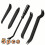 5pcs Auto Trim Removal Tool Kit No Scratch Plastic Pry Tool Kit Remove Interior Door Panels Clips Fast & Easily 2