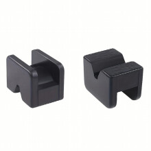 1pc Jack Rubber Pad Cushion Pad Slotted Frame Rail Clamp Welding Protector