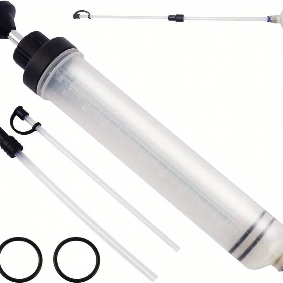 200Cc 500Cc Automotive Fluid Extraction Pump Change Syringe With Hose 2 Washers 2 Hoses 1 Extractor 885677490039
